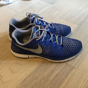 Nike Free Run 3.0 Royal Blue Size 11 Sneakers